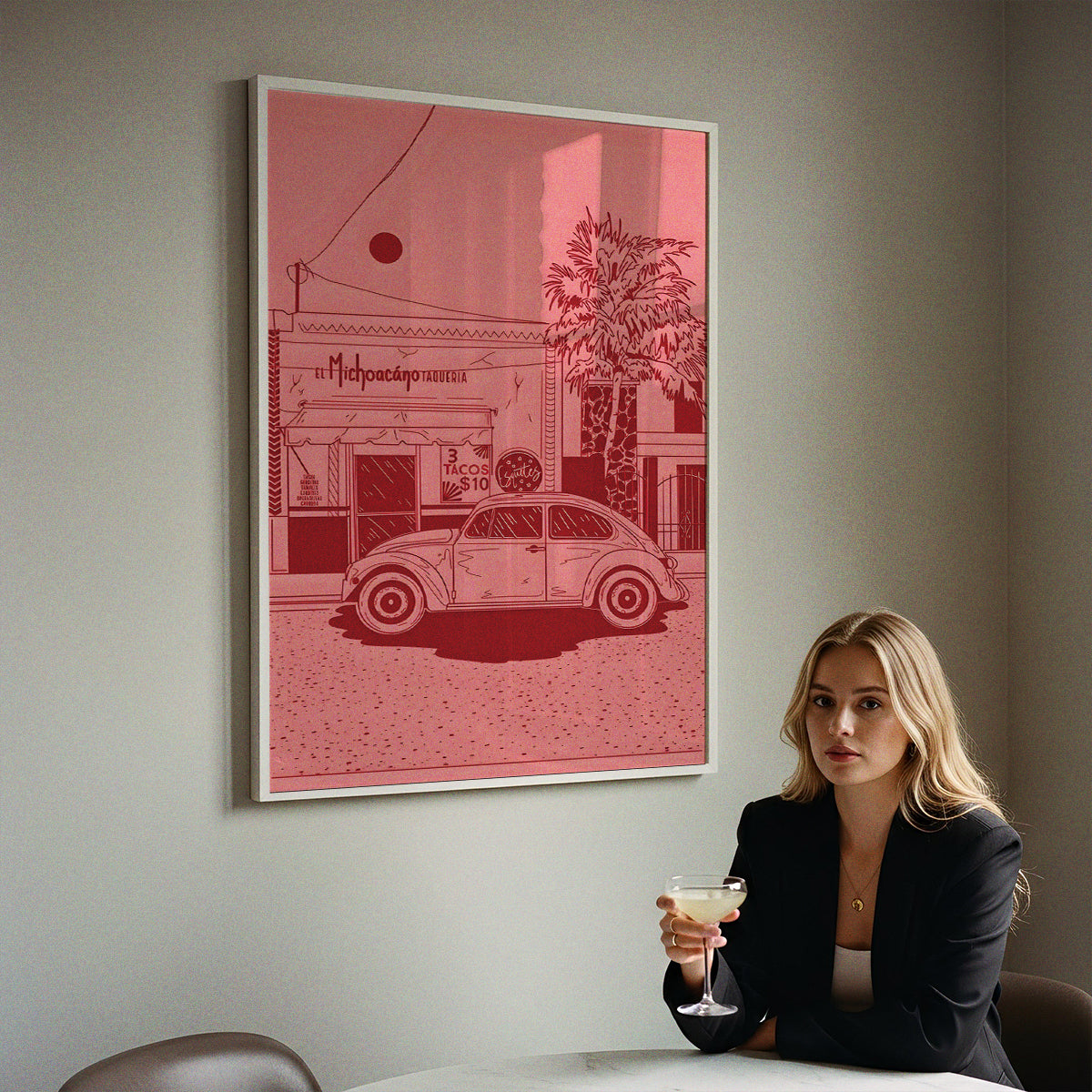 ミッドセンチュリーモダン Mid-Century Modern Art Poster No.736