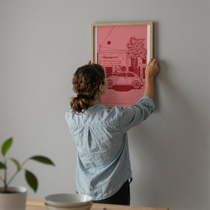 ミッドセンチュリーモダン Mid-Century Modern Art Poster No.736
