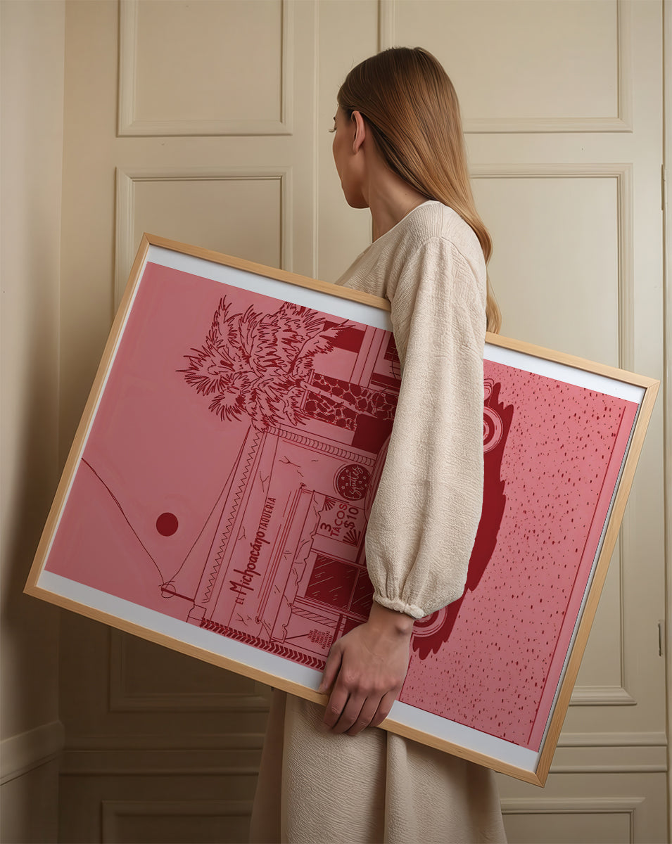 ミッドセンチュリーモダン Mid-Century Modern Art Poster No.736
