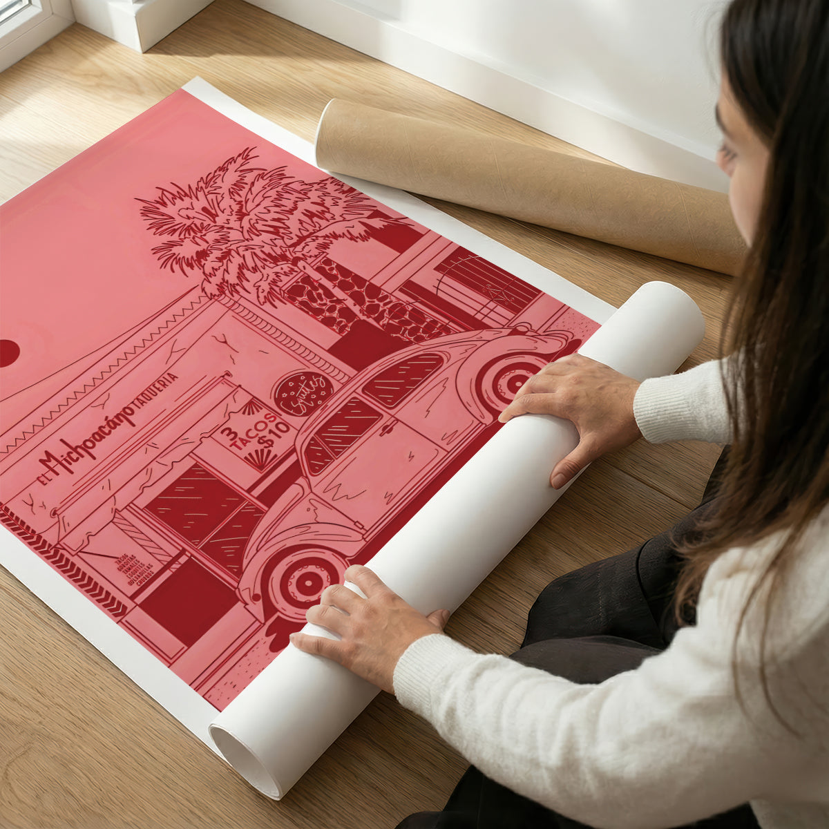 ミッドセンチュリーモダン Mid-Century Modern Art Poster No.736