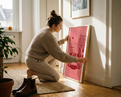 ミッドセンチュリーモダン Mid-Century Modern Art Poster No.736
