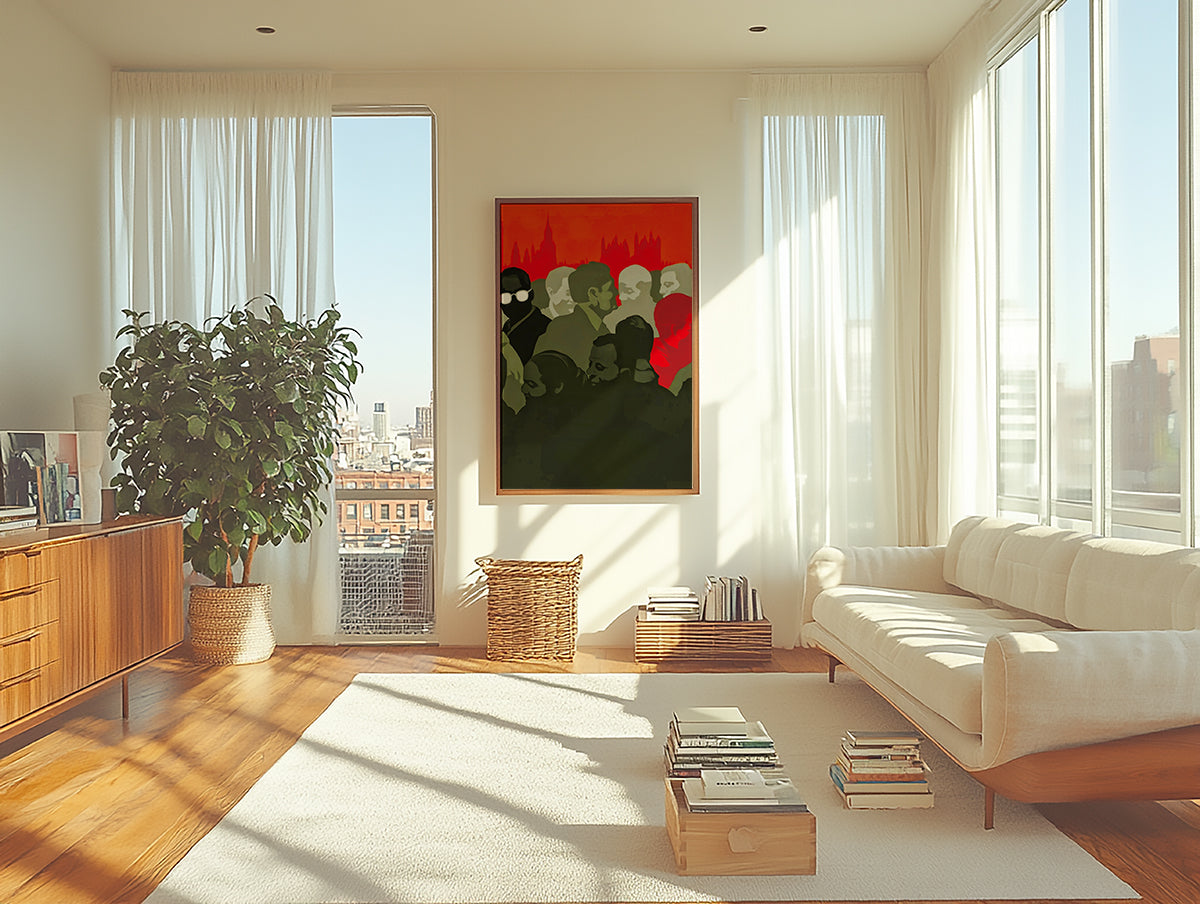 ミッドセンチュリーモダン Mid-Century Modern Art Poster No.743