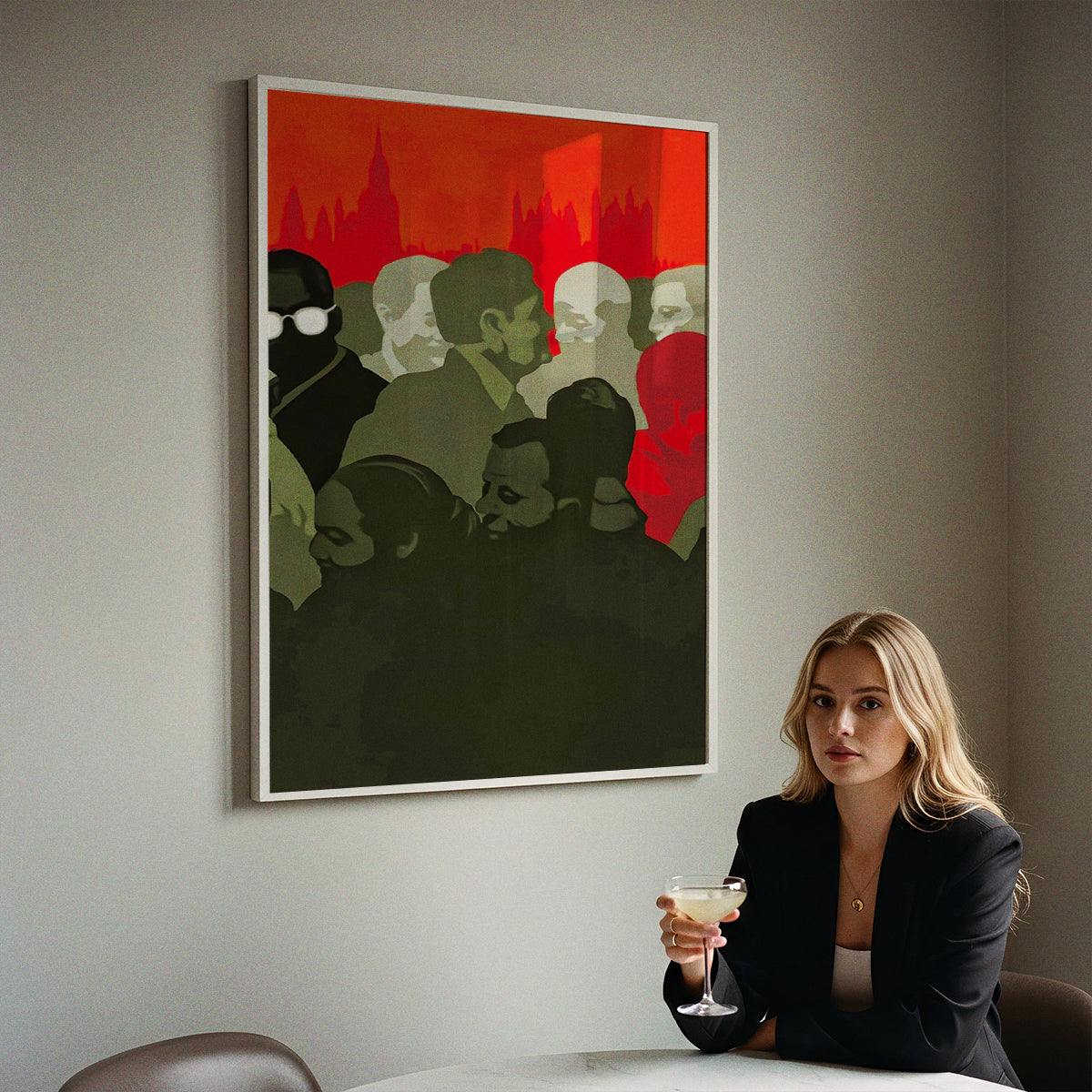 ミッドセンチュリーモダン Mid-Century Modern Art Poster No.743