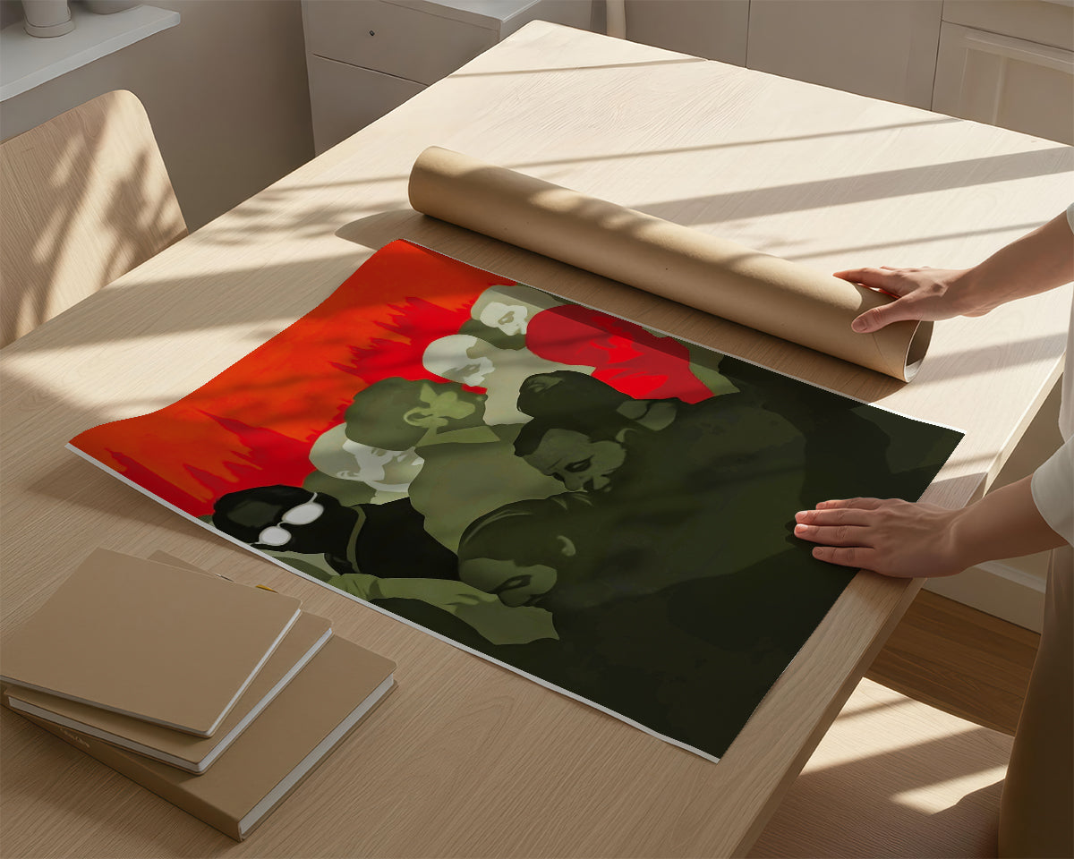 ミッドセンチュリーモダン Mid-Century Modern Art Poster No.743