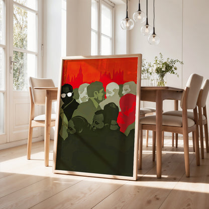 ミッドセンチュリーモダン Mid-Century Modern Art Poster No.743