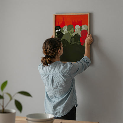 ミッドセンチュリーモダン Mid-Century Modern Art Poster No.743