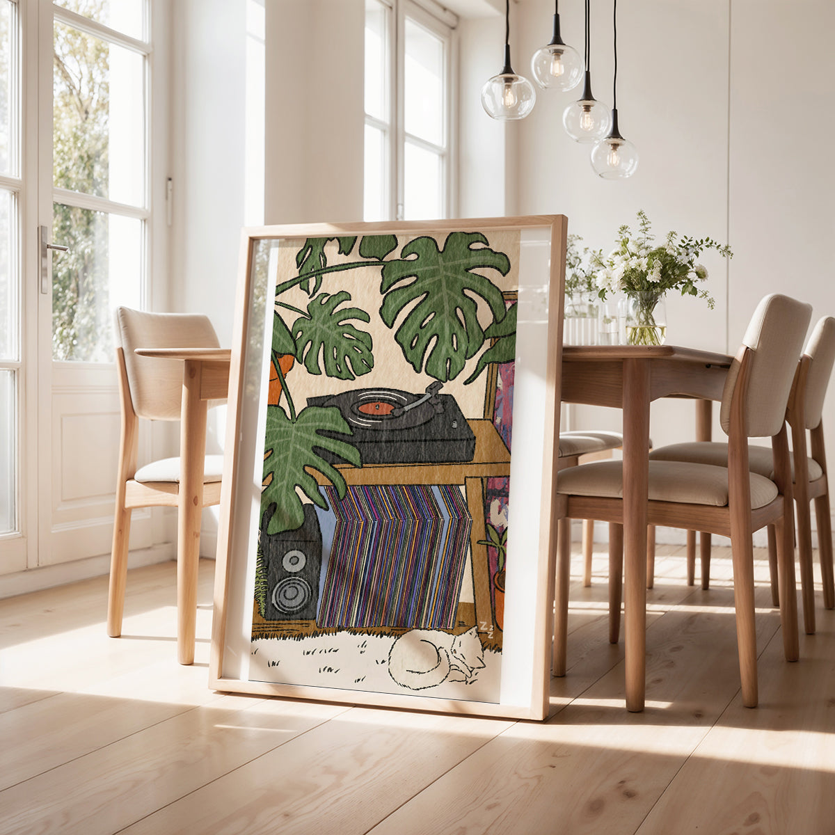 ミッドセンチュリーモダン Mid-Century Modern Art Poster No.748