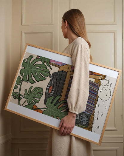 ミッドセンチュリーモダン Mid-Century Modern Art Poster No.748