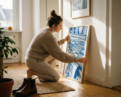 ミッドセンチュリーモダン Mid-Century Modern Art Poster No.754