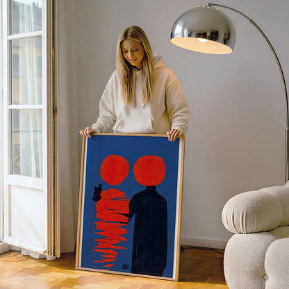 ミッドセンチュリーモダン Mid-Century Modern Art Poster No.755