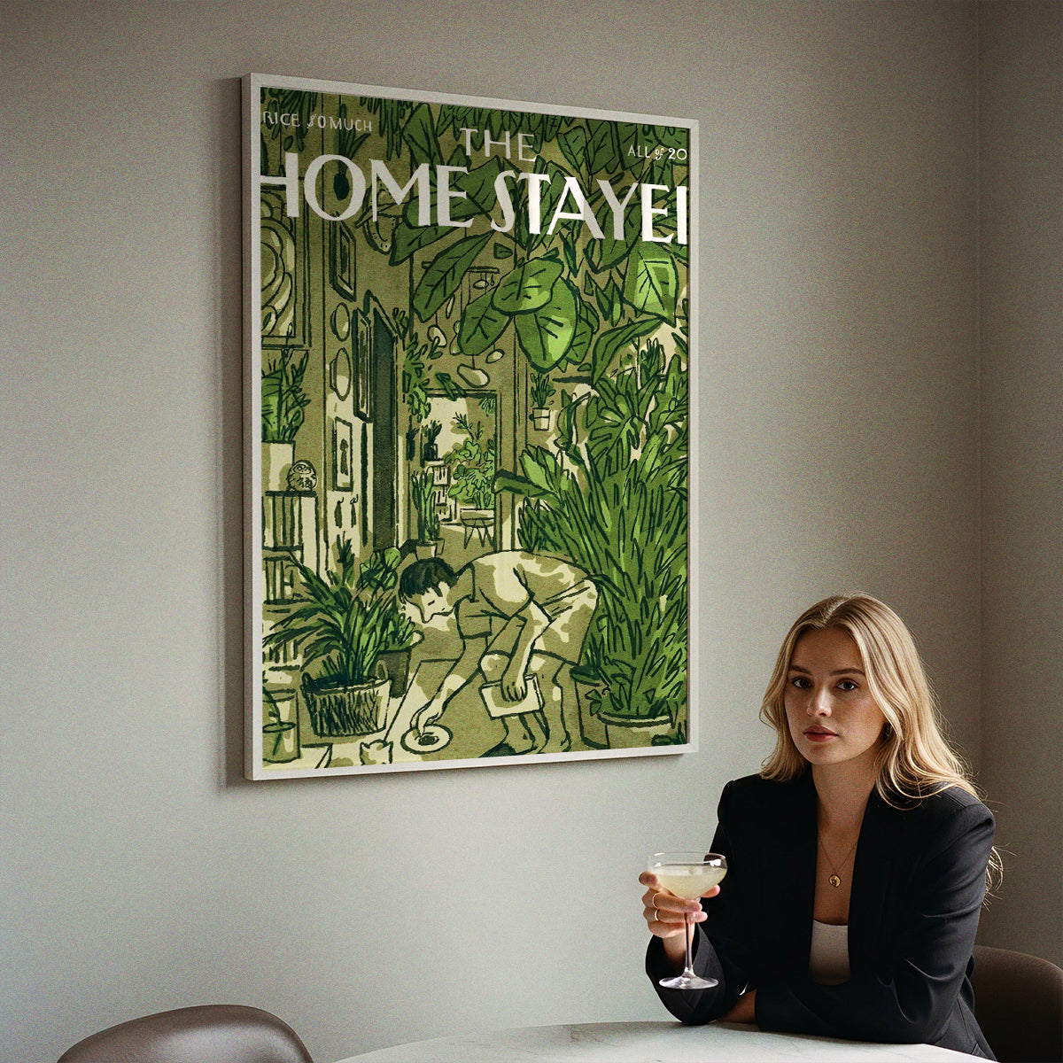ミッドセンチュリーモダン Mid-Century Modern Art Poster No.757