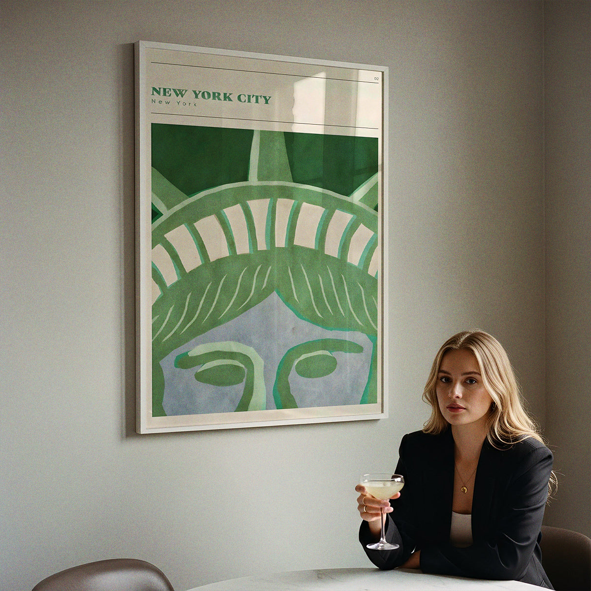 ミッドセンチュリーモダン Mid-Century Modern Art Poster No.763