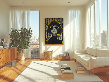 ミッドセンチュリーモダン Mid-Century Modern Art Poster No.768