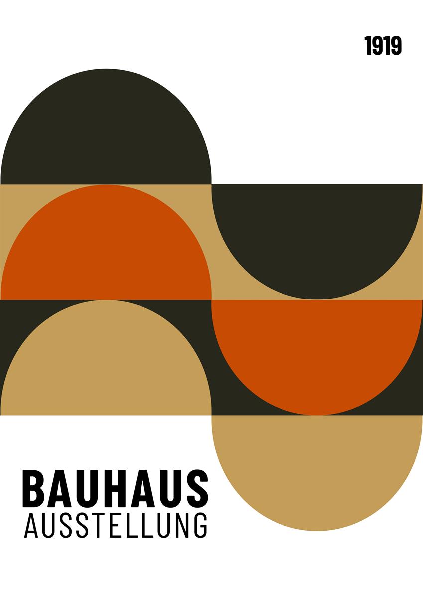 バウハウス BAUHAUS  Art Poster No.500