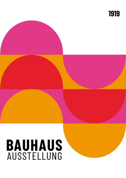バウハウス BAUHAUS  Art Poster No.001