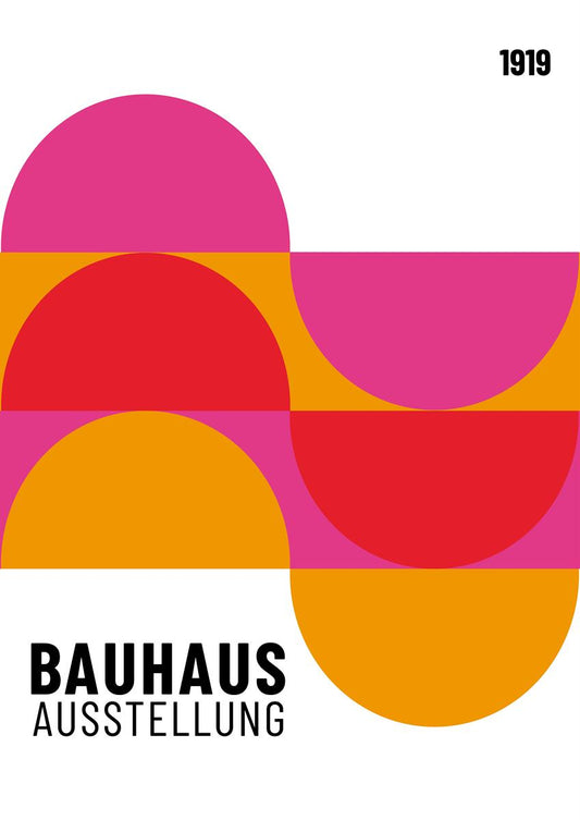 バウハウス BAUHAUS  Art Poster No.001