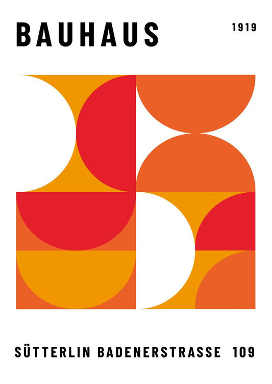 バウハウス BAUHAUS  Art Poster No.004
