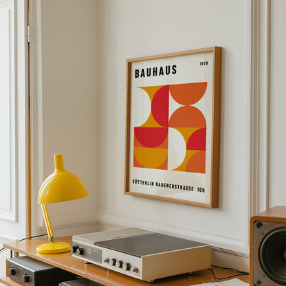 バウハウス BAUHAUS  Art Poster No.004