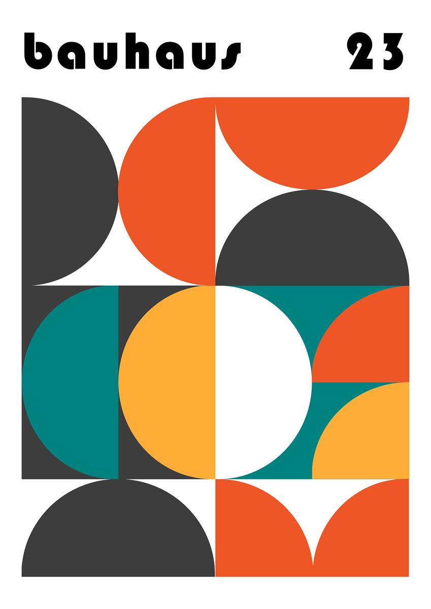バウハウス BAUHAUS  Art Poster No.007