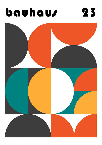 バウハウス BAUHAUS  Art Poster No.007