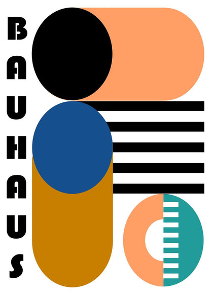 バウハウス BAUHAUS  Art Poster No.010