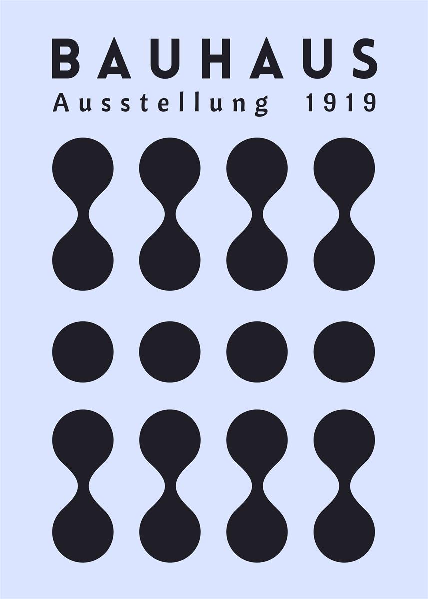 バウハウス BAUHAUS  Art Poster No.020