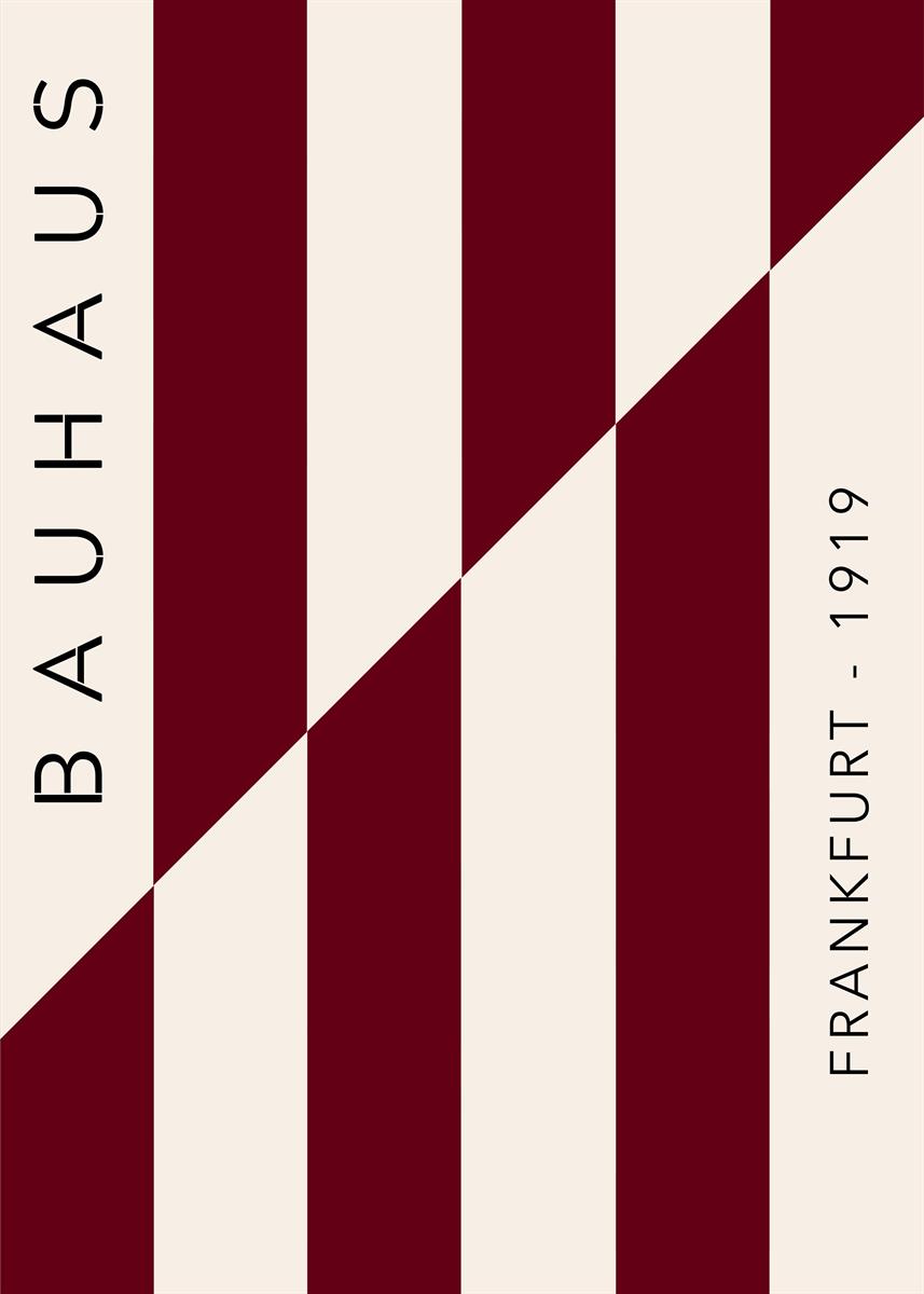 バウハウス BAUHAUS  Art Poster No.022