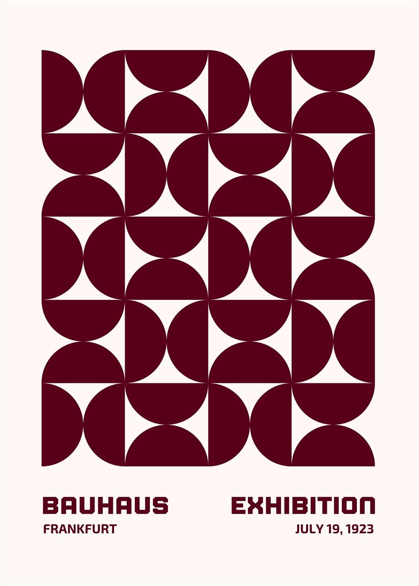 バウハウス BAUHAUS  Art Poster No.023