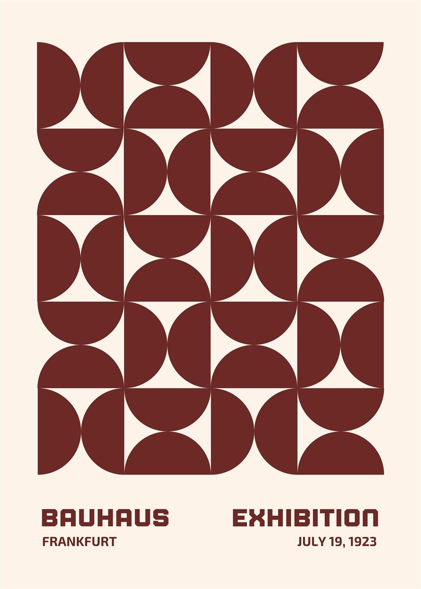 バウハウス BAUHAUS  Art Poster No.025