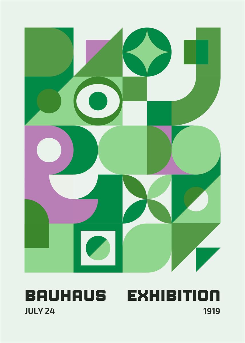 バウハウス BAUHAUS  Art Poster No.029