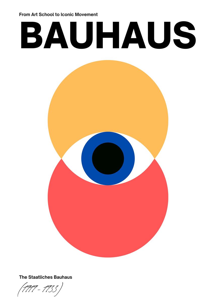 バウハウス BAUHAUS  Art Poster No.038