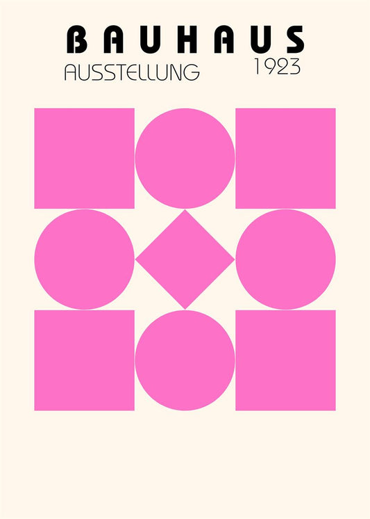 バウハウス BAUHAUS  Art Poster No.048