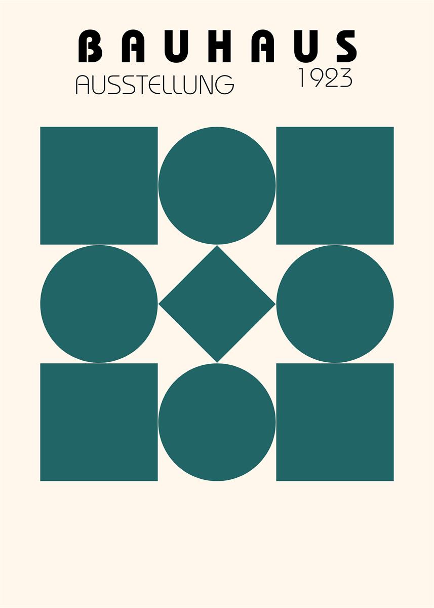 バウハウス BAUHAUS  Art Poster No.049