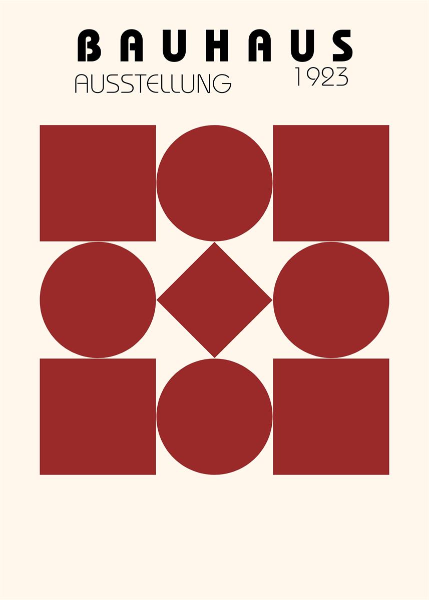 バウハウス BAUHAUS  Art Poster No.054