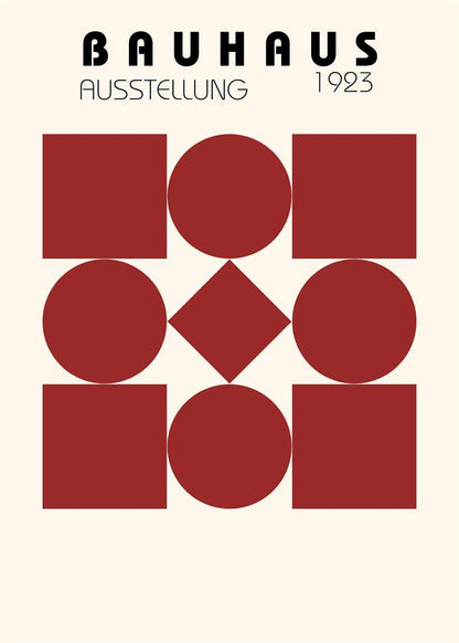バウハウス BAUHAUS  Art Poster No.054