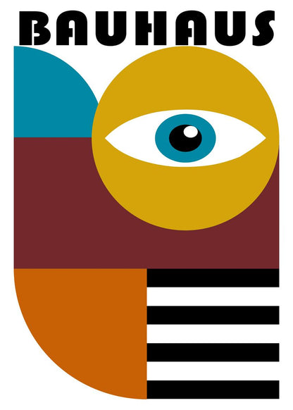 バウハウス BAUHAUS  Art Poster No.058