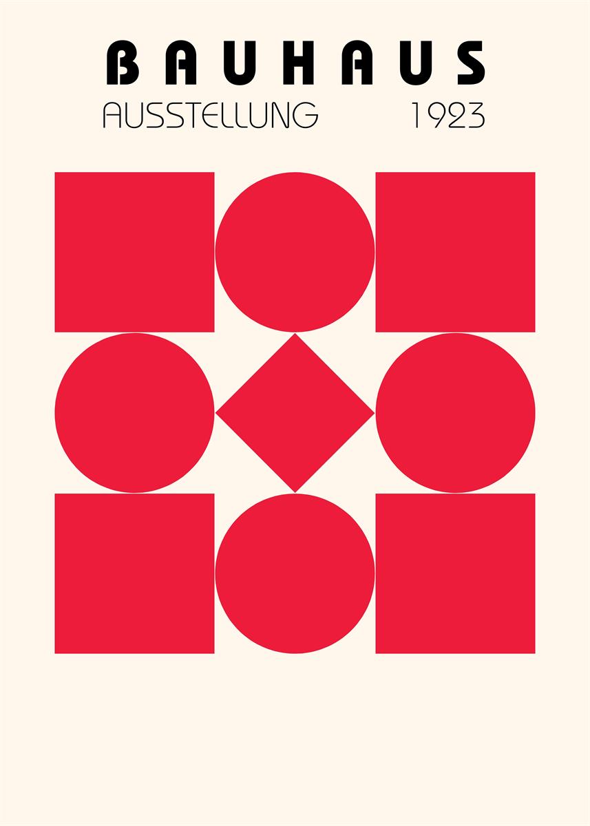 バウハウス BAUHAUS  Art Poster No.061
