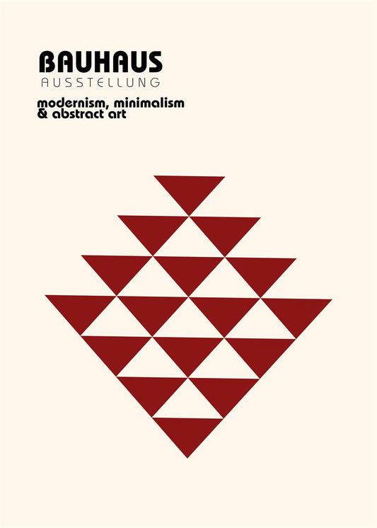 バウハウス BAUHAUS  Art Poster No.071
