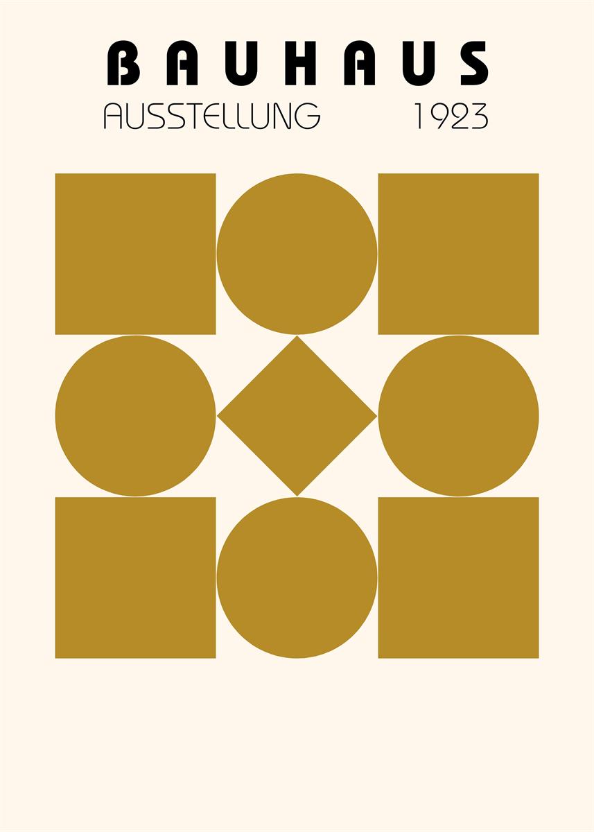 バウハウス BAUHAUS  Art Poster No.074