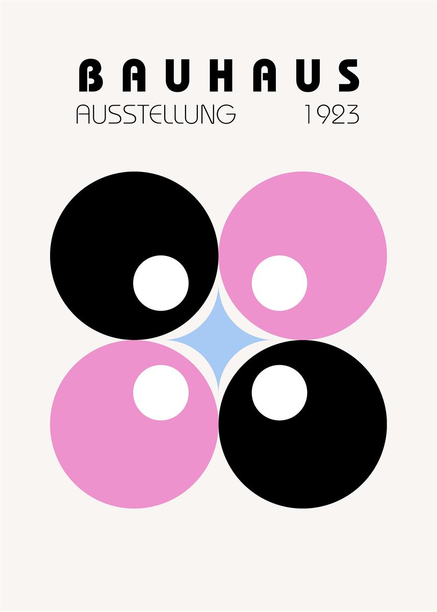 バウハウス BAUHAUS  Art Poster No.075