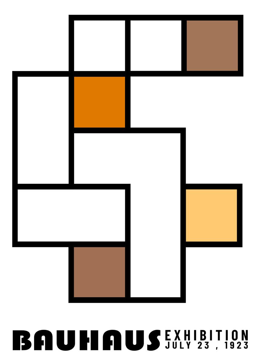 バウハウス BAUHAUS  Art Poster No.084