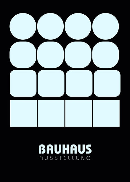 バウハウス BAUHAUS  Art Poster No.086