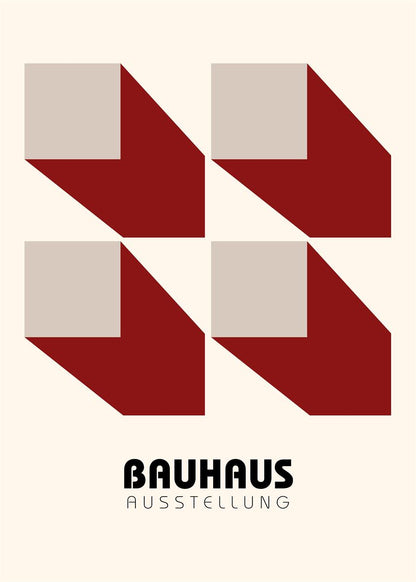 バウハウス BAUHAUS  Art Poster No.087
