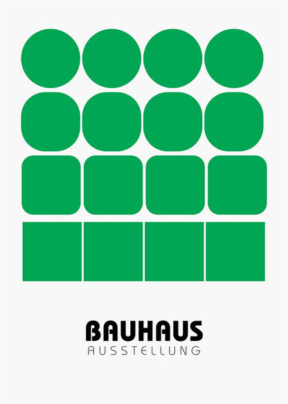バウハウス BAUHAUS  Art Poster No.090