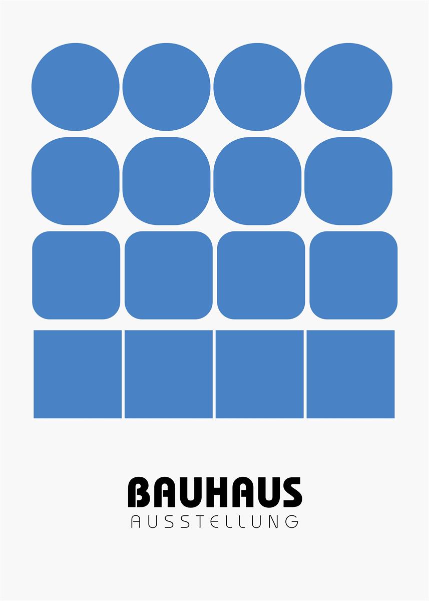 バウハウス BAUHAUS  Art Poster No.095