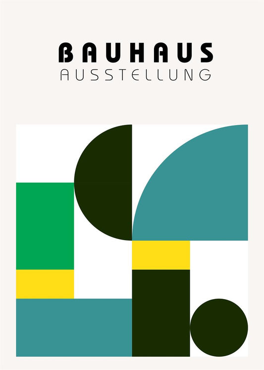 バウハウス BAUHAUS  Art Poster No.097
