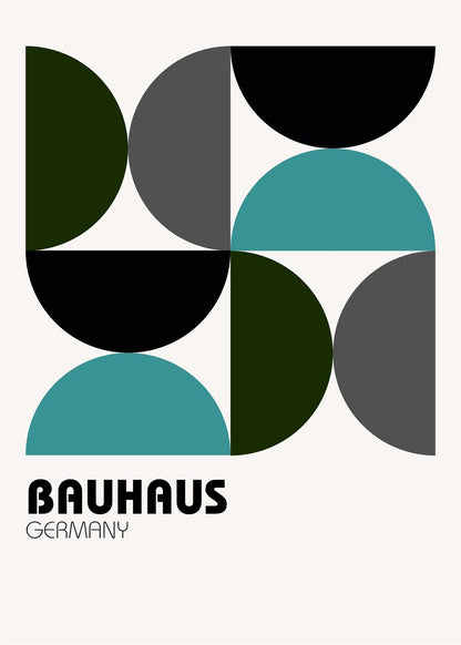 バウハウス BAUHAUS  Art Poster No.105