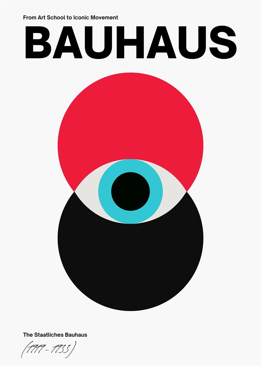 バウハウス BAUHAUS  Art Poster No.110