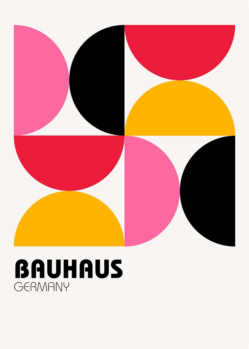 バウハウス BAUHAUS  Art Poster No.114
