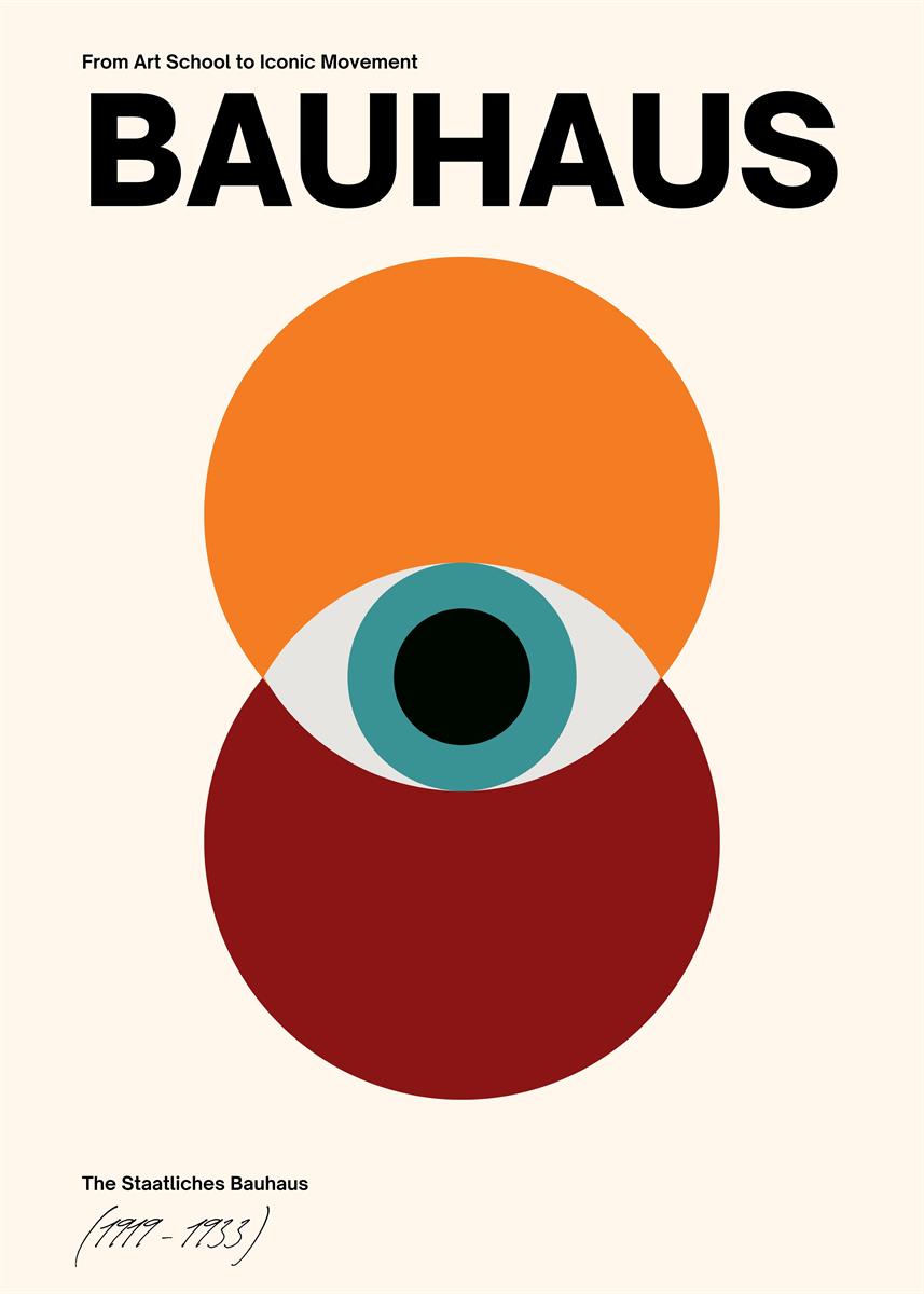 バウハウス BAUHAUS  Art Poster No.117